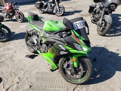 Salvage motorcycles for sale at Waldorf, MD auction: 2023 Kawasaki ZX636 K