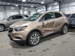 Salvage cars for sale at Ham Lake, MN auction: 2019 Buick Encore Preferred