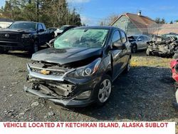 Chevrolet salvage cars for sale: 2019 Chevrolet Spark LS