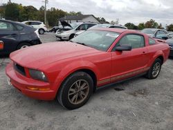 Salvage cars for sale from Copart York Haven, PA: 2005 Ford Mustang