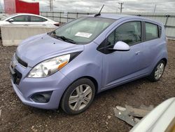 Salvage cars for sale at Dyer, IN auction: 2015 Chevrolet Spark 1LT