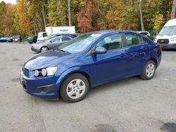 Salvage cars for sale from Copart Assonet, MA: 2013 Chevrolet Sonic LS