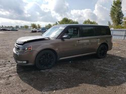 Salvage cars for sale from Copart Ontario Auction, ON: 2019 Ford Flex Limited