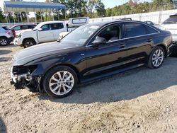 Salvage cars for sale at Spartanburg, SC auction: 2017 Audi A6 Premium