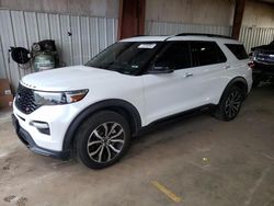 Salvage cars for sale from Copart Longview, TX: 2020 Ford Explorer ST