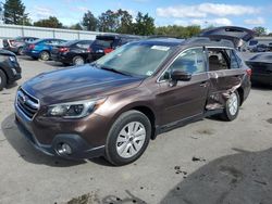 Salvage cars for sale from Copart Glassboro, NJ: 2019 Subaru Outback 2.5I Premium