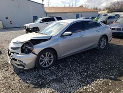 Salvage cars for sale at Columbus, OH auction: 2018 Chevrolet Malibu LT