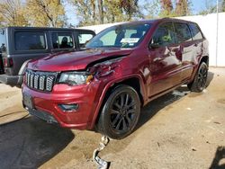 Salvage cars for sale at Bridgeton, MO auction: 2017 Jeep Grand Cherokee Laredo