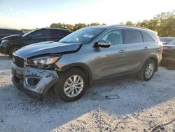 Salvage cars for sale at Houston, TX auction: 2016 KIA Sorento LX