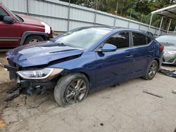Salvage cars for sale at Austell, GA auction: 2018 Hyundai Elantra SEL