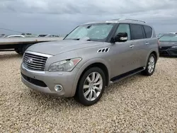 Salvage cars for sale from Copart Temple, TX: 2014 Infiniti QX80