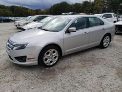 Salvage cars for sale at North Billerica, MA auction: 2011 Ford Fusion SE