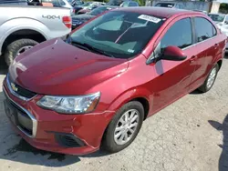 Salvage cars for sale at Bridgeton, MO auction: 2018 Chevrolet Sonic LT