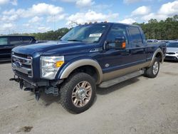 Salvage cars for sale at Greenwell Springs, LA auction: 2014 Ford F250 Super Duty