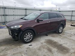 Salvage cars for sale from Copart Walton, KY: 2019 KIA Sorento L