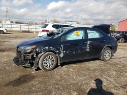 Vehiculos salvage en venta de Copart London, ON: 2018 Toyota Corolla L