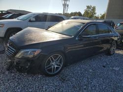 Salvage cars for sale at Wayland, MI auction: 2015 Mercedes-Benz S 550 4matic