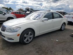 Salvage cars for sale at Pennsburg, PA auction: 2011 Mercedes-Benz S 550 4matic