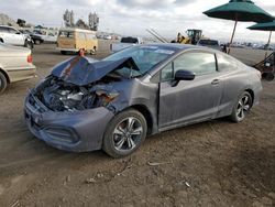 Salvage cars for sale at San Diego, CA auction: 2015 Honda Civic EX