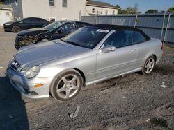 Mercedes-Benz salvage cars for sale: 2009 Mercedes-Benz CLK 350