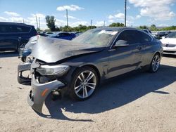 Vehiculos salvage en venta de Copart Miami, FL: 2016 BMW 428 I