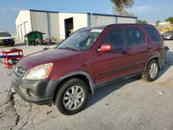 Honda CRV salvage cars for sale: 2006 Honda CR-V EX