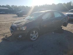 Salvage cars for sale from Copart Charles City, VA: 2015 Chevrolet Sonic LTZ