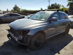 Salvage cars for sale from Copart San Martin, CA: 2013 Audi Q5 Premium Plus