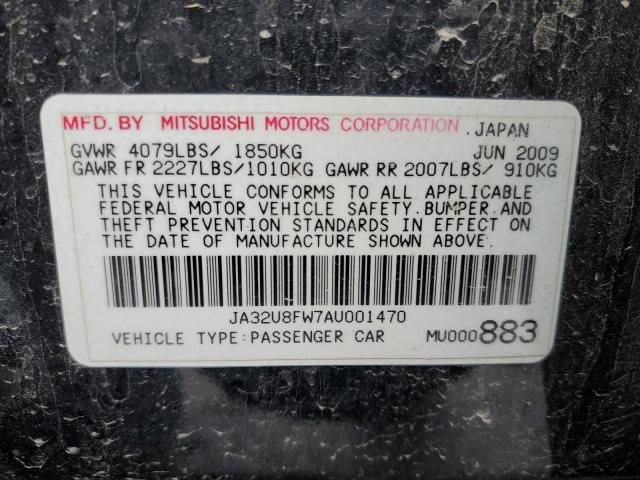 2010 Mitsubishi Lancer GTS
