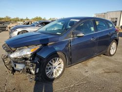 Salvage cars for sale at Fresno, CA auction: 2018 Ford Focus Titanium