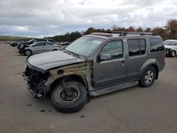 Nissan salvage cars for sale: 2007 Nissan Pathfinder LE