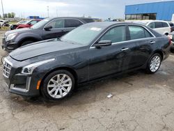 Salvage cars for sale at Woodhaven, MI auction: 2014 Cadillac CTS