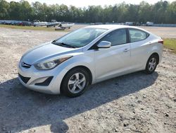 Salvage cars for sale from Copart Charles City, VA: 2015 Hyundai Elantra SE