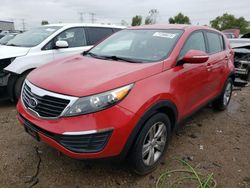 Salvage cars for sale at Elgin, IL auction: 2012 KIA Sportage Base