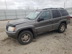 Jeep salvage cars for sale: 2000 Jeep Grand Cherokee Limited