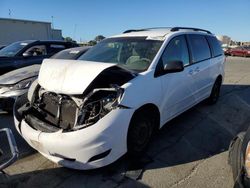 Salvage cars for sale at Martinez, CA auction: 2008 Toyota Sienna CE