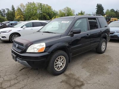 Salvage cars for sale from Copart Portland, OR: 2004 Honda Pilot EXL