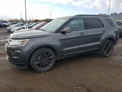 Salvage cars for sale at Woodhaven, MI auction: 2019 Ford Explorer XLT