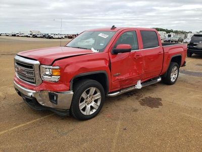 Salvage cars for sale from Copart Longview, TX: 2015 GMC Sierra C1500 SLE