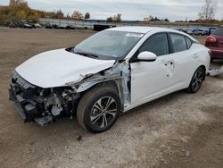 Salvage cars for sale from Copart Columbia Station, OH: 2020 Nissan Sentra SV