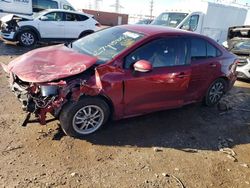 Salvage cars for sale from Copart Elgin, IL: 2022 Toyota Corolla LE