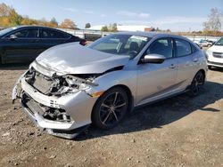 Salvage cars for sale at Columbia Station, OH auction: 2021 Honda Civic Sport