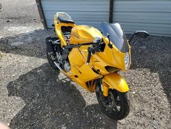 Salvage motorcycles for sale at Newton, AL auction: 2008 Hyosung GT650