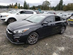 Salvage cars for sale from Copart Graham, WA: 2019 KIA Forte GT Line