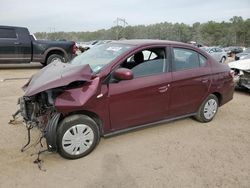 Salvage cars for sale at Greenwell Springs, LA auction: 2021 Mitsubishi Mirage G4 ES