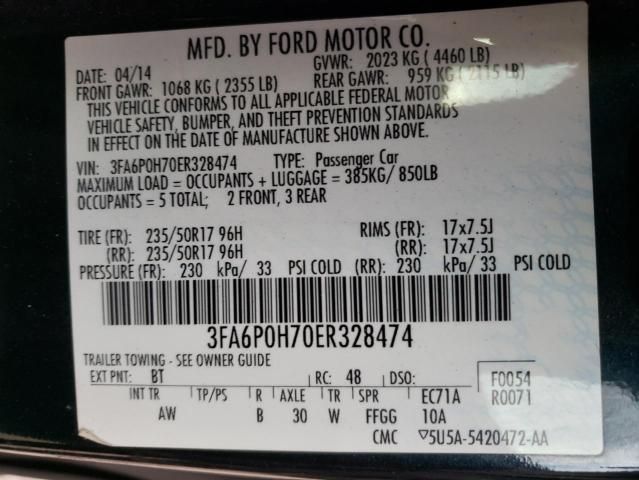 2014 Ford Fusion SE