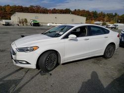 Salvage cars for sale from Copart Exeter, RI: 2018 Ford Fusion TITANIUM/PLATINUM