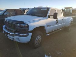 Salvage trucks for sale at Brighton, CO auction: 2006 GMC New Sierra K3500