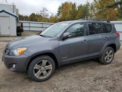Salvage cars for sale from Copart Lyman, ME: 2010 Toyota Rav4 Sport