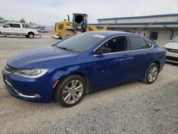 Salvage cars for sale at Earlington, KY auction: 2015 Chrysler 200 Limited